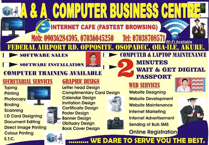 A&A Computer Business Institute